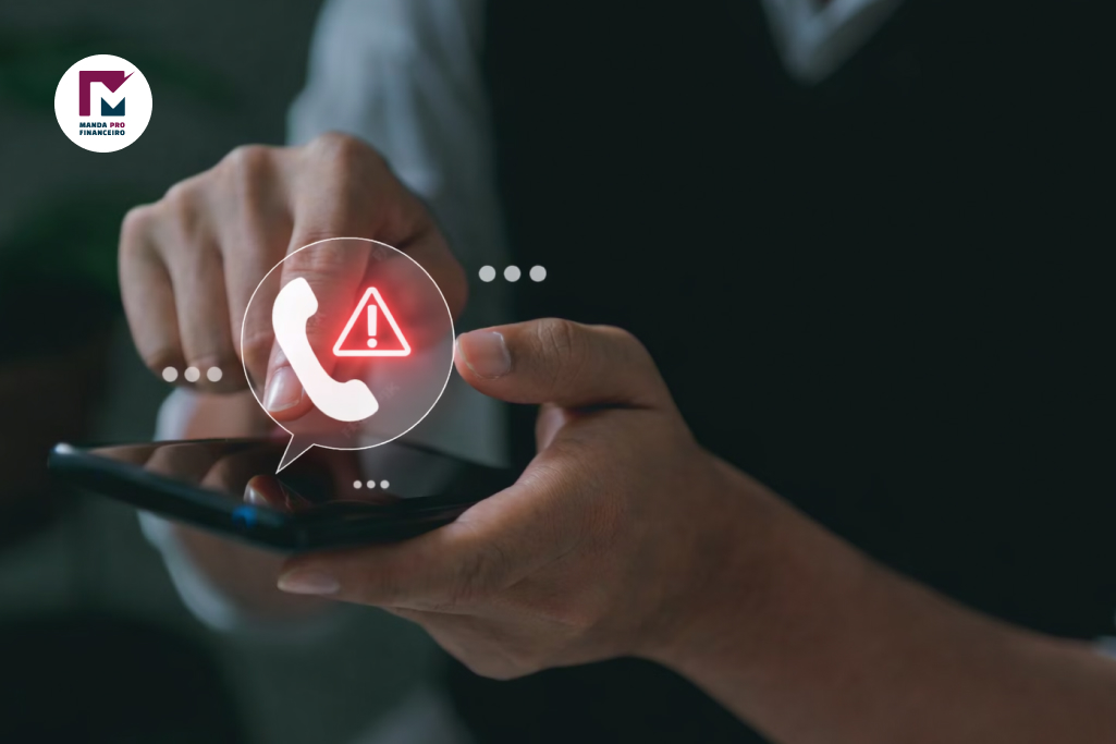 Golpe Falsa Central Atendimento - Manda pro Financeiro